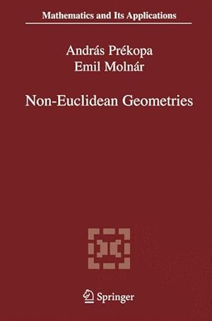 Bild des Verkufers fr Non-Euclidean Geometries zum Verkauf von moluna