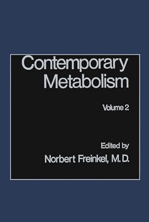 Seller image for Contemporary Metabolism for sale by moluna