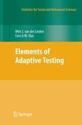 Image du vendeur pour Elements of Adaptive Testing mis en vente par moluna