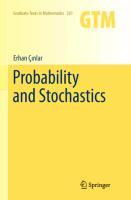 Immagine del venditore per Probability and Stochastics venduto da moluna