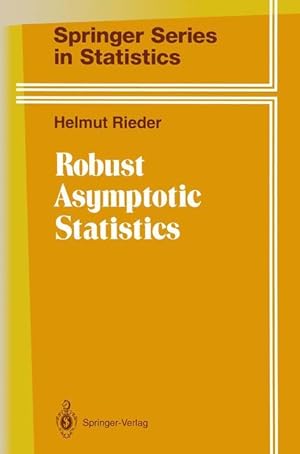 Imagen del vendedor de Robust Asymptotic Statistics a la venta por moluna