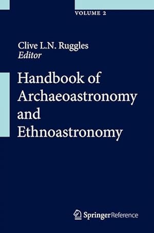 Immagine del venditore per Handbook of Archaeoastronomy and Ethnoastronomy venduto da moluna