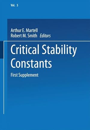 Seller image for Critical Stability Constants for sale by moluna