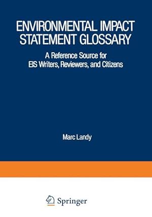 Seller image for Environmental Impact Statement Glossary for sale by moluna