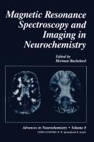 Immagine del venditore per Magnetic Resonance Spectroscopy and Imaging in Neurochemistry venduto da moluna