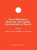 Seller image for Novel Methods in Molecular and Cellular Biochemistry of Muscle for sale by moluna