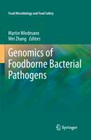 Immagine del venditore per Genomics of Foodborne Bacterial Pathogens venduto da moluna