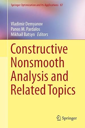 Image du vendeur pour Constructive Nonsmooth Analysis and Related Topics mis en vente par moluna