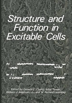 Seller image for Structure and Function in Excitable Cells for sale by moluna
