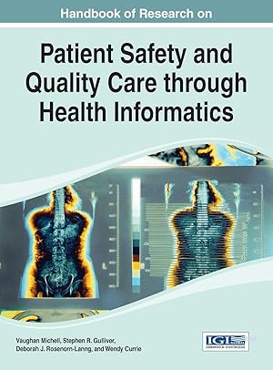 Imagen del vendedor de Handbook of Research on Patient Safety and Quality Care Through Health Informatics a la venta por moluna