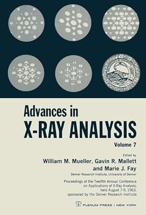 Imagen del vendedor de Advances in X-Ray Analysis a la venta por moluna