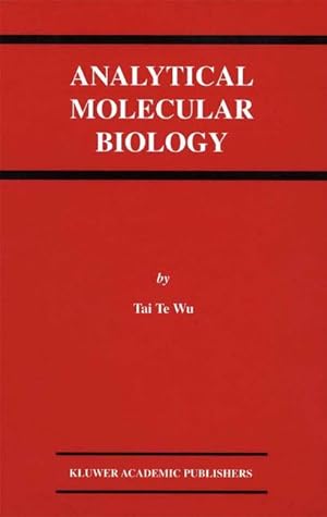 Imagen del vendedor de Analytical Molecular Biology a la venta por moluna