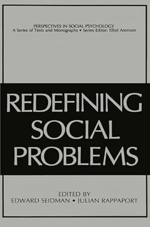 Seller image for Redefining Social Problems for sale by moluna