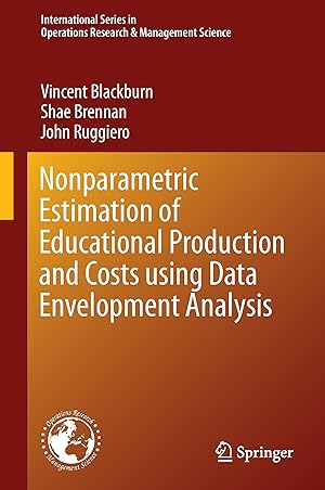 Bild des Verkufers fr Nonparametric Estimation of Educational Production and Costs using Data Envelopment Analysis zum Verkauf von moluna