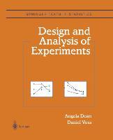 Image du vendeur pour Design and Analysis of Experiments mis en vente par moluna