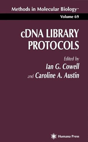 Bild des Verkufers fr cDNA Library Protocols zum Verkauf von moluna