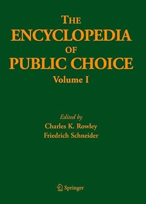 Image du vendeur pour The Encyclopedia of Public Choice mis en vente par moluna