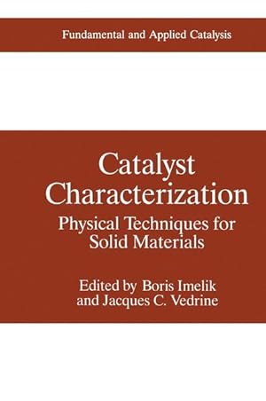 Immagine del venditore per Catalyst Characterization venduto da moluna