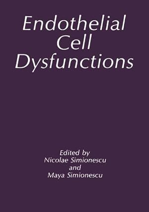 Seller image for Endothelial Cell Dysfunctions for sale by moluna