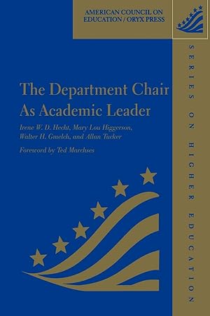 Seller image for The Department Chair as Academic Leader for sale by moluna