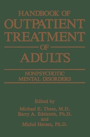 Seller image for Handbook of Outpatient Treatment of Adults for sale by moluna