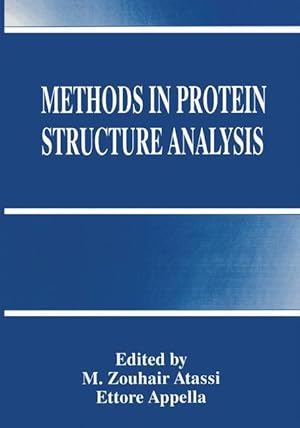 Seller image for Methods in Protein Structure Analysis for sale by moluna