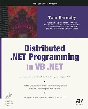 Bild des Verkufers fr Distributed .NET Programming in VB .NET zum Verkauf von moluna
