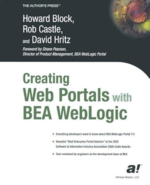Bild des Verkufers fr Creating Web Portals with BEA WebLogic zum Verkauf von moluna