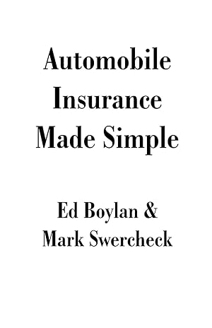 Seller image for Automobile Insurance Made Simple for sale by moluna