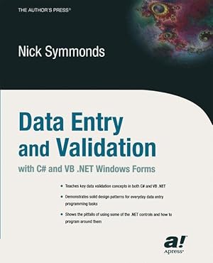 Immagine del venditore per Data Entry and Validation with C# and VB .NET Windows Forms venduto da moluna