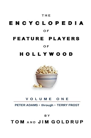 Immagine del venditore per The Encyclopedia of Feature Players of Hollywood, Volume 1 venduto da moluna