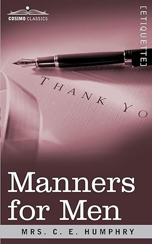 Seller image for Manners for Men for sale by moluna