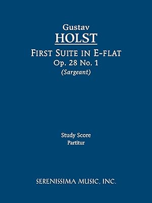 Bild des Verkufers fr First Suite in E-Flat, Op. 28 No. 1 - Study Score zum Verkauf von moluna