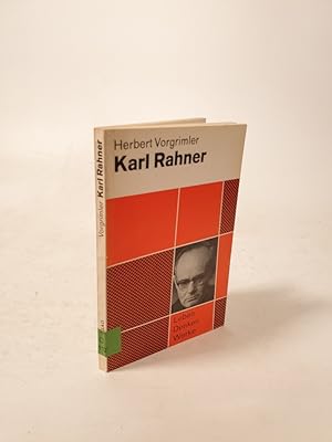 Seller image for Karl Rahner. Leben - Denken - Werke. for sale by Antiquariat Bookfarm