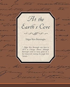 Seller image for At the Earths Core for sale by moluna