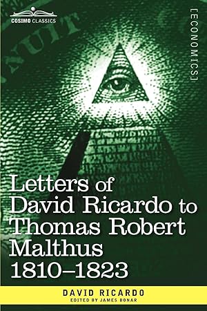 Bild des Verkufers fr Letters of David Ricardo to Thomas Robert Malthus 1810 -1823 zum Verkauf von moluna