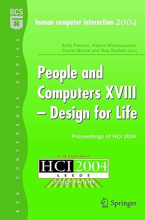 Seller image for People and Computers XVIII - Design for Life for sale by moluna