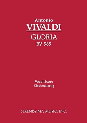 Bild des Verkufers fr Gloria, RV 589 - Vocal Score zum Verkauf von moluna