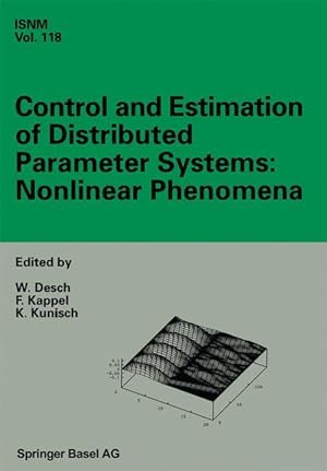 Seller image for Control and Estimation of Distributed Parameter Systems: Nonlinear Phenomena for sale by moluna