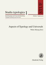 Seller image for Aspects of Typology and Universals for sale by moluna