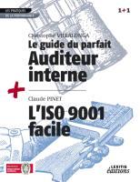Image du vendeur pour Le Guide du parfait auditeur interne + L ISO 9001 facile RECUEIL COLLECTION 1+1 mis en vente par moluna