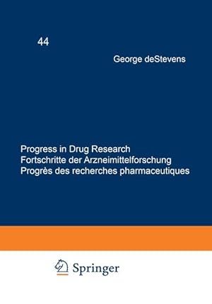 Seller image for Progress in Drug Research / Fortschritte der Arzneimittelforschung / Progrs des recherches pharmaceutiques for sale by moluna