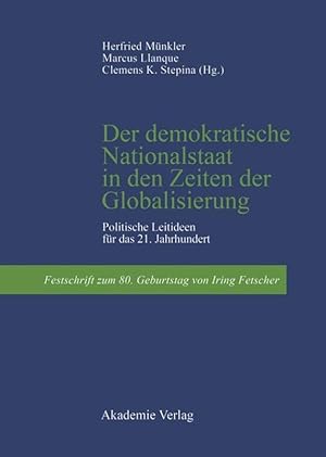 Seller image for Der demokratische Nationalstaat in den Zeiten der Globalisierung for sale by moluna