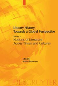 Seller image for Literary History: Towards a Global Perspective for sale by moluna