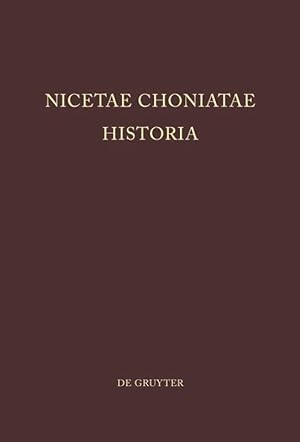 Seller image for Nicetae Choniatae Historia for sale by moluna