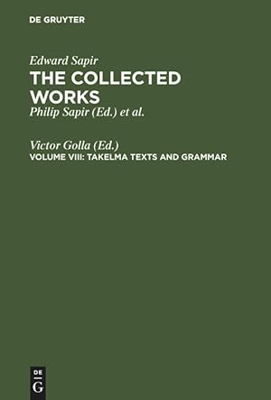 Imagen del vendedor de Takelma Texts and Grammar a la venta por moluna