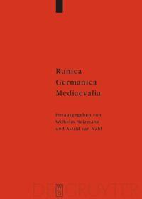 Bild des Verkufers fr Runica - Germanica - Mediaevalia zum Verkauf von moluna