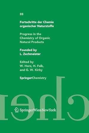 Immagine del venditore per Fortschritte der Chemie organischer Naturstoffe / Progress in the Chemistry of Organic Natural Products 88 venduto da moluna