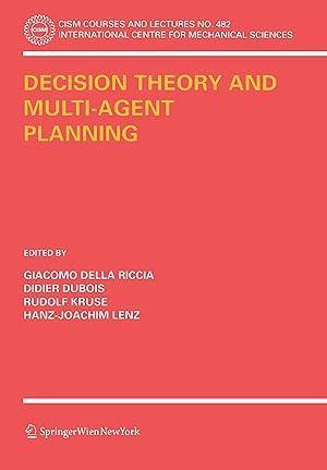 Bild des Verkufers fr Decision Theory and Multi-Agent Planning zum Verkauf von moluna