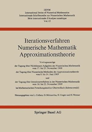 Image du vendeur pour Iterationsverfahren Numerische Mathematik Approximationstheorie mis en vente par moluna